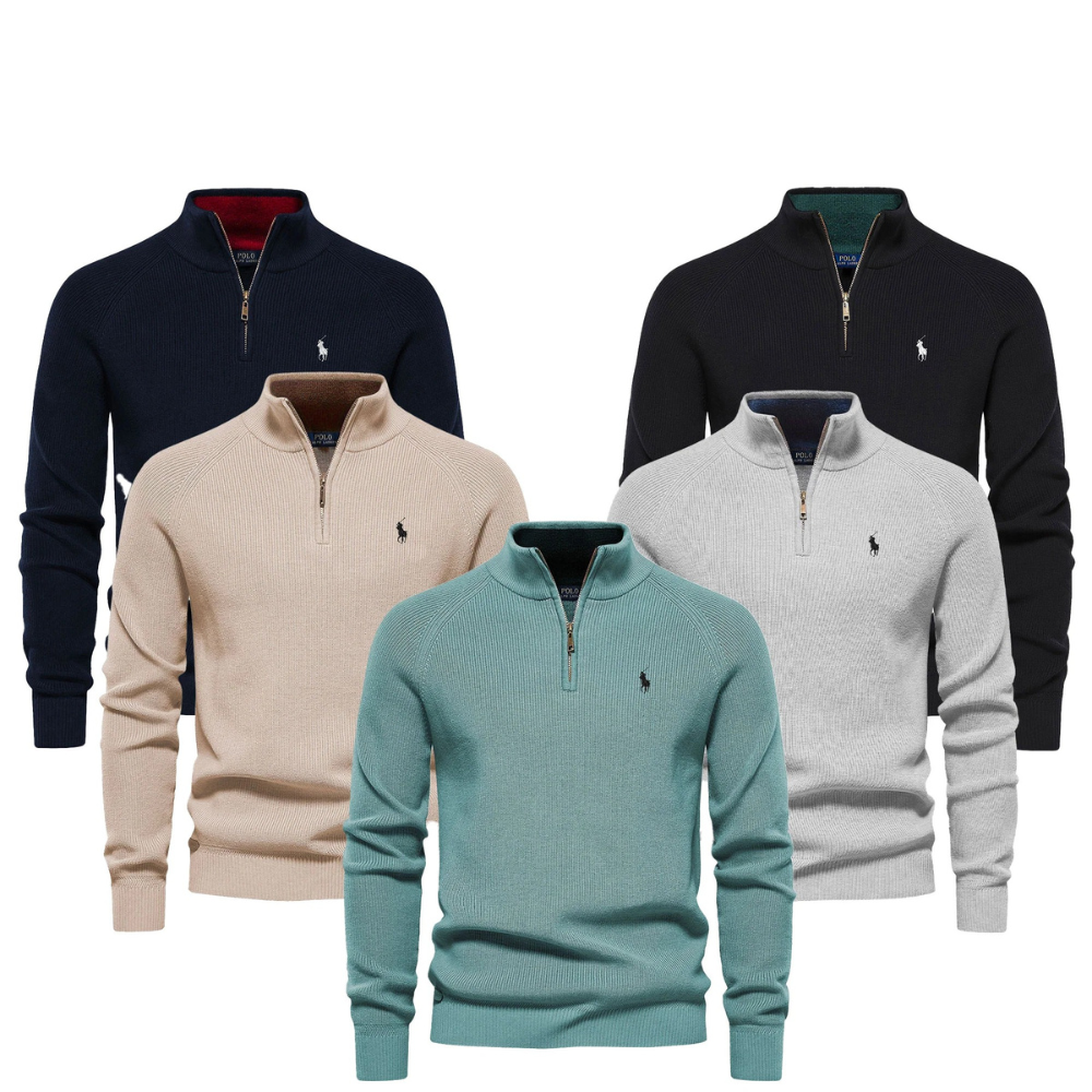 Premium-Rippstrickpullover – 1 kaufen, 2 erhalten